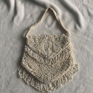 VINTAGE Bon Soir Beaded Evening Bag